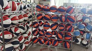 Pallone da <span class=keywords><strong>Basket</strong></span> Akala Personalizzabile con Logo, in PU Blu, per Allenamento e Competizione, Disponibile in Diverse Misure per Uomo e Donna - Product Image 2