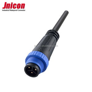 Jnicon M15 2 ядра нейлоновый мужской женский провод водонепроницаемый разъем выключателя питания IP68 наружное светодиодное освещение - Product Image 3
