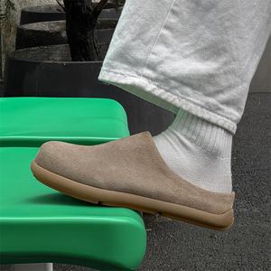 Little Potato Boken One Step para viajeros Parejas perezosas Cubierta de pie con forro de malla <span class=keywords><strong>Zapatillas</strong></span> - Product Image 3