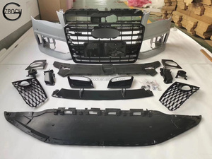 RS8 bodykit per <span class=keywords><strong>Audi</strong></span> <span class=keywords><strong>A8</strong></span> modifica RS8 style car bumper <span class=keywords><strong>a8</strong></span> car grill labbro posteriore suggerimenti per diffusore per auto - Product Image 2