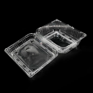 Vassoio di <span class=keywords><strong>plastica</strong></span> trasparente per animali domestici di colore personalizzato di nuovo design per altri alimenti - Product Image 4