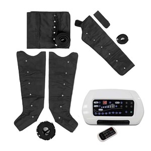 Dispositivo Profesional <span class=keywords><strong>de</strong></span> Presoterapia Neumática <span class=keywords><strong>de</strong></span> Cuerpo Completo con 8 Cámaras para Drenaje Linfático <span class=keywords><strong>de</strong></span> Brazos, Cintura y Piernas - Product Image 2