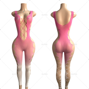 Tenues de strip-teaseuse ELITES, vêtements de danse exotiques, vente en gros de costume une pièce, lingerie sexy transparente, lingerie sexuelle - Product Image 6