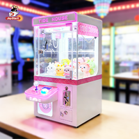 Machine à grue modulaire à monnayeur pour attrapeurs de peluches, personnalisable, jeu d'arcade commercial pour centres commerciaux, pour la distribution et le rachat de prix