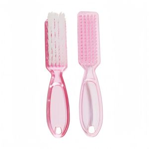 Paquete de 10 Cepillos de Limpieza para <span class=keywords><strong>Uñas</strong></span> con Mango Largo de Plástico, Cepillos Multifuncionales para Eliminar Polvo y Exfoliar, Herramienta de Manicura - Product Image 1