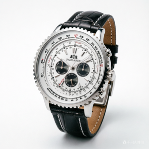 Reloj Paulareis, Elegante y Lujoso, Antiguo, Automático, Mecánico, de Acero Inoxidable, con Correa de Cuero Genuino Negro, Resistente al Agua - Product Image 4