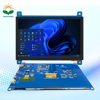 Pantalla HDMI de 7 Pulgadas 1024x600 1920*1080 IPS LCD, Módulo de Monitor Táctil Capacitivo de 7 Pulgadas para Raspberry Pi 5 CM4 Ubuntu