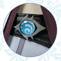 Costume de cosplay d'anime, perruque complète, ensemble complet pour homme, tenue de carnaval, costumes de cosplay Impact Tartaglia