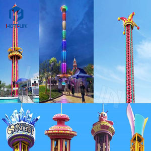 Parc d'attractions Équipement passionnant Tour de chute volante à vendre - Product Image 4