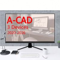 1 Year Subscription 2025/2024/2023/2022 for PC/Mac Genuine License Key Drafting Drawing Tool Software 1PCS=1year
