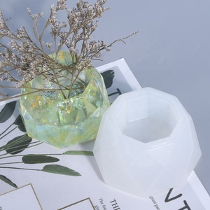 Molde de Silicona para <span class=keywords><strong>Macetas</strong></span> de Plantas Suculentas Geométricas, para Cera, Yeso, Resina - Product Image 6