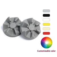 Vente en gros de pièces de presse-agrumes à 6 vitesses pièces de mélangeur embrayage de mélangeur caoutchouc de silicone gris M5/M6 accouplement gauche