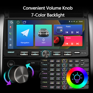 7インチArステレオ10インチ1 Din MP5マルチメディアオーディオCarplayタッチスクリーンシングルDinカープレーヤー - Product Image 6