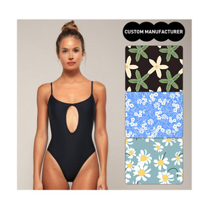 Купальник с длинным рукавом и молнией спереди - Product Image 2