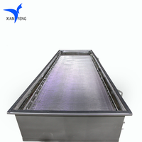 Machine de sable de calcaire de tamisage de tamis vibrant linéaire droit d'acier inoxydable