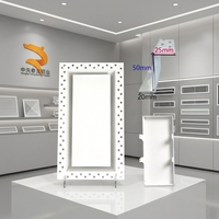 Profilé de grille en aluminium pour cloisons sèches CVC, diffuseur d'air, revêtement en poudre, service de pliage et de découpe pour application de dissipateur de chaleur