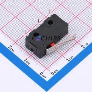 3JWD-HDZB-L16-R Limit Switch Bent Lead Through Hole-3P,19.8x6.5mm Single Pole Double Throw Press Piece, Straight Type 19.8mm - Product Image 1