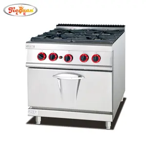 Commercial Gas stove burner with Oven gas cooking range