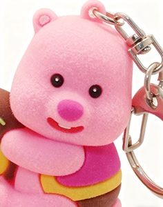 2025 đánh giá hàng đầu dễ thương động vật PVC móc khóa độc đáo Silicone động vật vòng chìa khóa quà tặng cho những người yêu động vật cung cấp bán buôn - Product Image 2