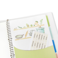 Bestes Produkt Lose blatt binder Hardcover-Tagebücher Großhandel a5 a6 Binder Planner Benutzer definierte PP-Cover-Rezepte Notizbuch-Tagebuch druck