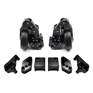 Nouveau LandinGear – Support de stationnement auxiliaire en acier inoxydable noir/chrome pour moto R18 K1600 - Product Image 2