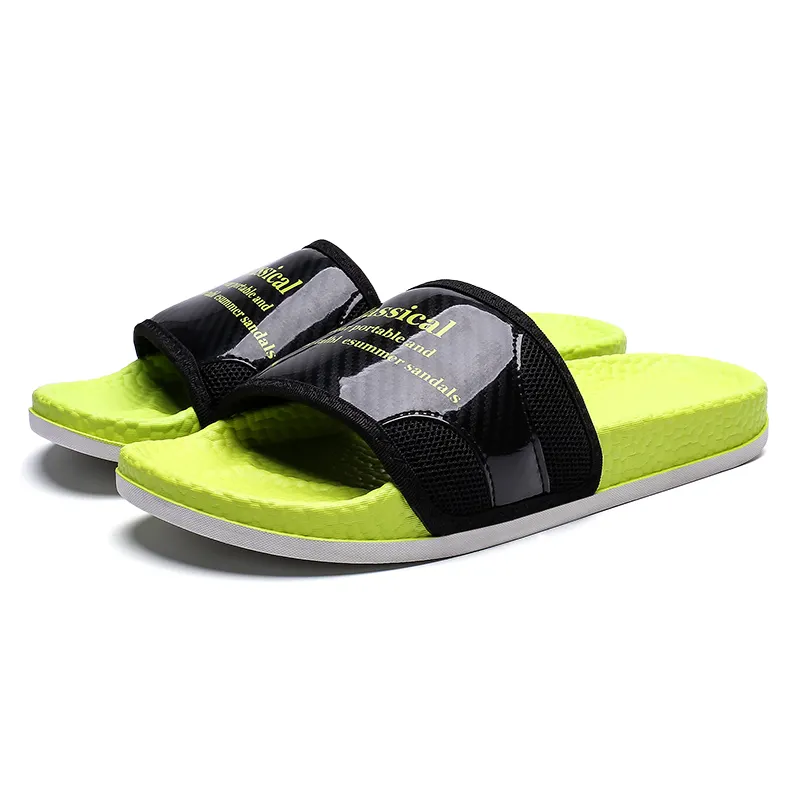 Custom Men Slide-On Sandals Black,Pvc Slide Sandals Footwear Slipper Manufacturers In Usa,Make Your Own Summer Slippers Sandals