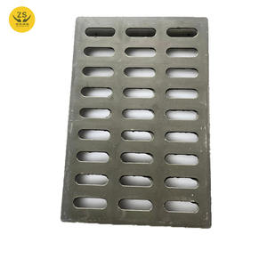Rejilla <span class=keywords><strong>de</strong></span> Drenaje para Aceras Jin Zhisheng B125, Rejilla <span class=keywords><strong>de</strong></span> <span class=keywords><strong>Hierro</strong></span> Antideslizante Galvanizada en Caliente, Estándar EN124 para Pavimento Municipal <span class=keywords><strong>de</strong></span> Parques - Product Image 1