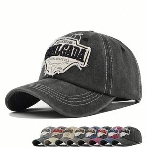 หมวกเบสบอลปักลาย 3 มิติ แบบ 6 แผง สีทูโทน สไตล์วินเทจ ขายส่ง - Product Image 1