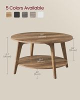 Table d'appoint industrielle en bois rustique avec étagère de rangement, table latérale étroite pour salon, chambre à coucher, canapé, petite table de chevet