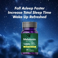 Meilleures ventes de comprimés de mélatonine bénéfiques pour les femmes et les hommes qui s'endorment plus rapidement Tablette de mélatonine Supplément d'acide de sommeil