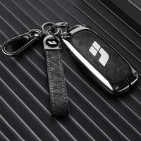 Étui de protection en alliage de zinc et cuir pour clé de voiture LEADING IDEAL Lixiang L8 L9 ONE, porte-clés et accessoires de sac