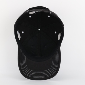 Summer Lightweight Sporty Stylist Dad Hat Breathable Embroidery Design Unstructured 6 Panel Baseball Cap with <b>Velcro</b> <b>Strap</b> - Product Image 6