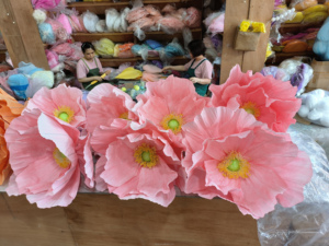<span class=keywords><strong>Rose</strong></span> artificielle géante en soie, faite à la main, imperméable, à pétales ouvrables et refermables, pour la rentrée scolaire, Noël, le Nouvel An chinois - Product Image 6