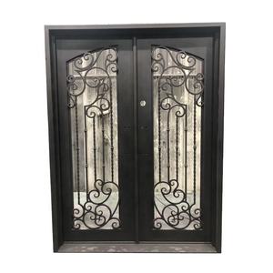 Nouveau style porte d'art en fer de style populaire, donner aux clients des coupons en espèces de 500 yuans rupture thermique - Product Image 1