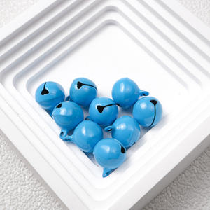 พวงกุญแจขนาดเล็ก14มม. ทำจากโลหะผสมพิมพ์ลายสำหรับตกแต่งวันหยุดพวงกุญแจเครื่องประดับกำไลข้อมือแบบทำมือ - Product Image 5