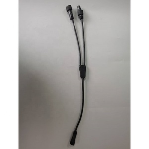 Y <span class=keywords><strong>Section</strong></span> 1 à 2 prise câble étanche 2*1.0mm2 connecteur de câble en caoutchouc IP65 étanche - Product Image 1