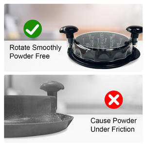 เครื่องบดเนื้อพลาสติกขนาด 10 นิ้ว แบบหมุน รุ่น Twist Garnet Magic Tool พร้อมด้ามจับกันลื่น สำหรับบด<span class=keywords><strong>ไก่</strong></span> - Product Image 5