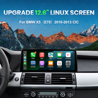 Rhythm G G Voll-Laminierter Multimedia-Autoradio-Bildschirm Kabelloses Carplay Android Auto für BMW X5 E70