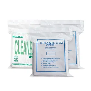 1000 Class 1009 Series 100% Polyester Wipes Best Quality Lint Free Absorbent Polyester Cleanroom Wiper