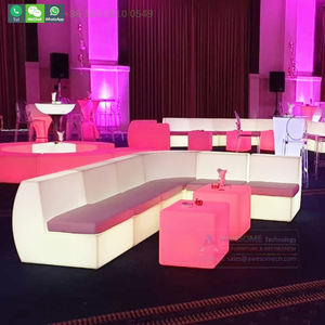 Sofá de discoteca con brillo Led, mueble de discoteca luminoso (Sf201) - Product Image 6