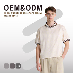 T-shirt Estiva da Uomo Dreaming <span class=keywords><strong>Lion</strong></span>, Maglia Sottile a Contrasto di Colore, Stile Streetwear di Alta Qualità, Vestibilità Ampia e Corta - Product Image 1