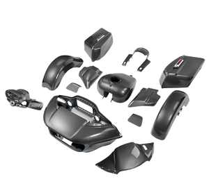 <span class=keywords><strong>HR3</strong></span>-kit de carrocería para motocicleta, kit Industrial de ABS, color gris y plateado, para Harley CVO Road Street Glide 14-Up, 90100021 - Product Image 3