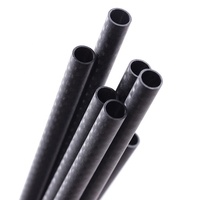 Arrow I.D. Flèche en carbone 3K de 6,2 mm, Spine 300/400, pour tir à l'arc, chasse en extérieur, accessoires pour arc classique et arc à poulies