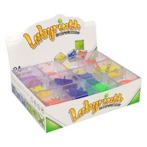 Mini Square Balance Maze <b>Game</b> Plastic Handheld Rolling Puzzle For Kids 8 13 Years Educational Stress Relieving Toy Unisex - Product Image 4