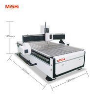 Machine de fraisage CNC à grande vitesse MISHI 1325 avec commande Syntec RichAuto/DSP, broche simple pour le bois, l'acrylique, l'aluminium, le PVC, les circuits imprimés