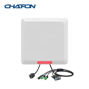 Sistema de Control de estacionamiento de acceso CHAFON controlador incorporado Lector independiente UHF 6dbi lector UHF RFID de largo alcance