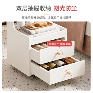 Hot Sale Beauty Salon Special Trolley Skin Management Movable Storage Rack Advanced Instrument Cosmetics Hand Push <b>Tool</b> <b>Cart</b> - Product Image 4