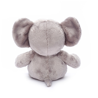 Peluche de Elefante Suave Personalizado OEM, Animal de Peluche con Relleno de Algodón PP