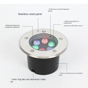 Livraison gratuite Ip65 sol extérieur luminaires de sol Chine fabricant encastré souterrain lumière LED - Product Image 5