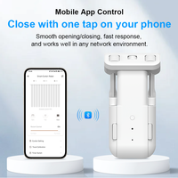 Ouvre-rideau intelligent WiFi Tuya, moteur électrique automatique, commande vocale, compatible avec Alexa et Google Home, pour salon moderne, bureau